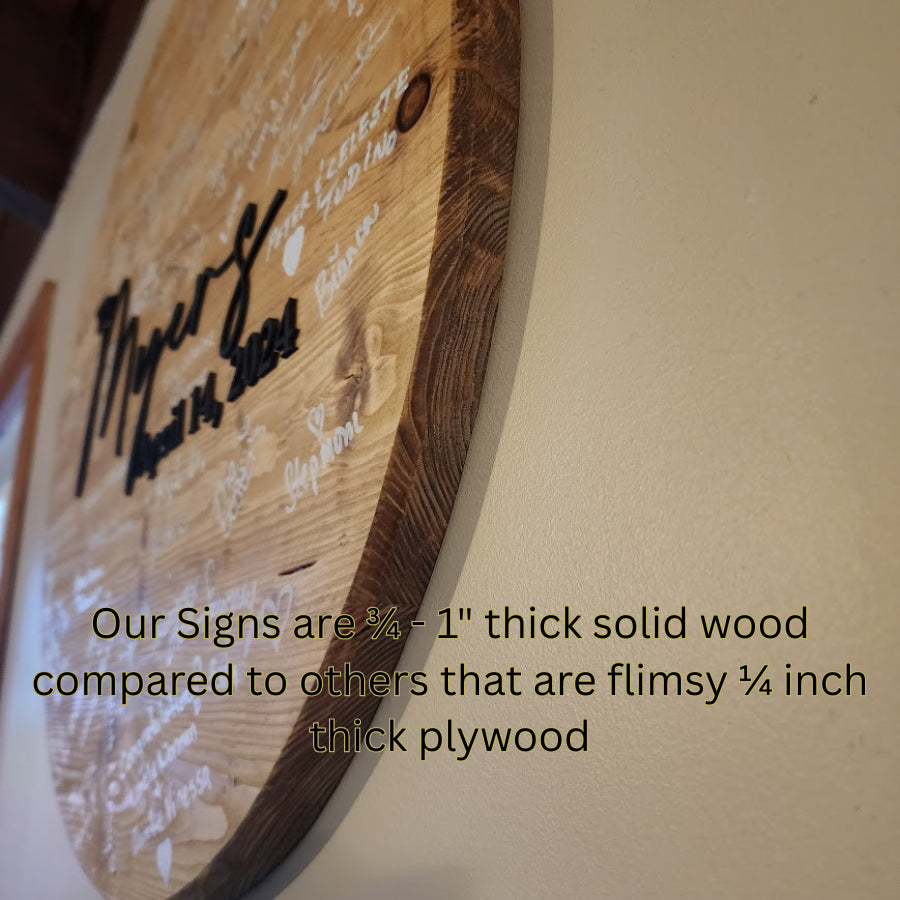 Forever Signed Guest Book