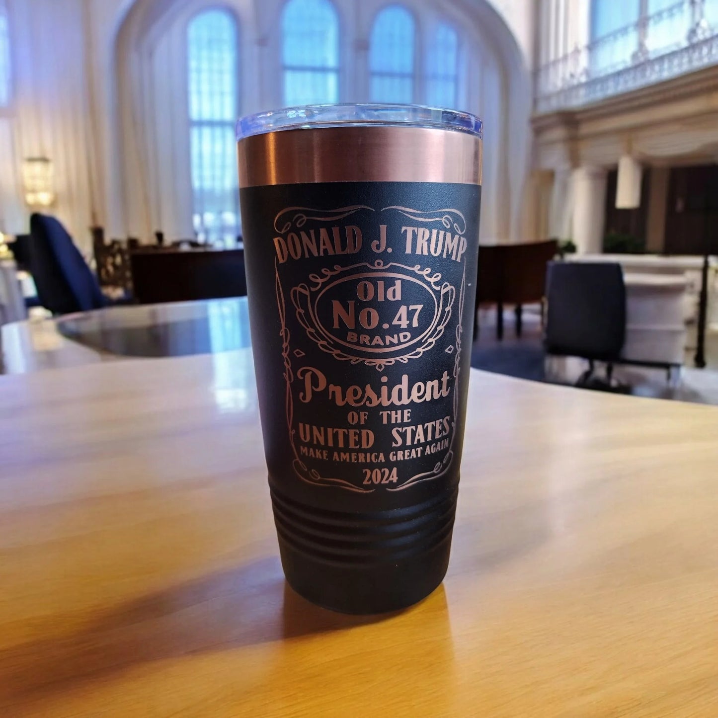 Golden Trump Tumbler