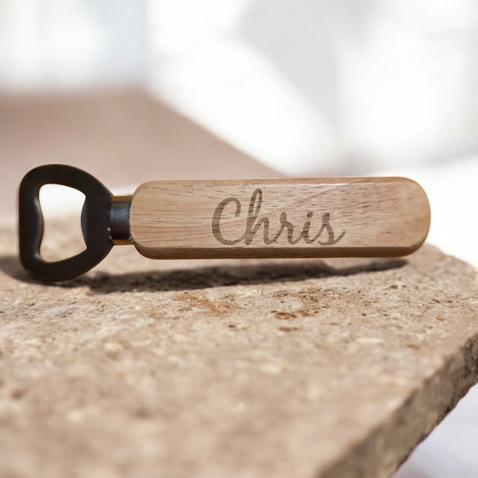 Personalized Wooden Bottle Opener