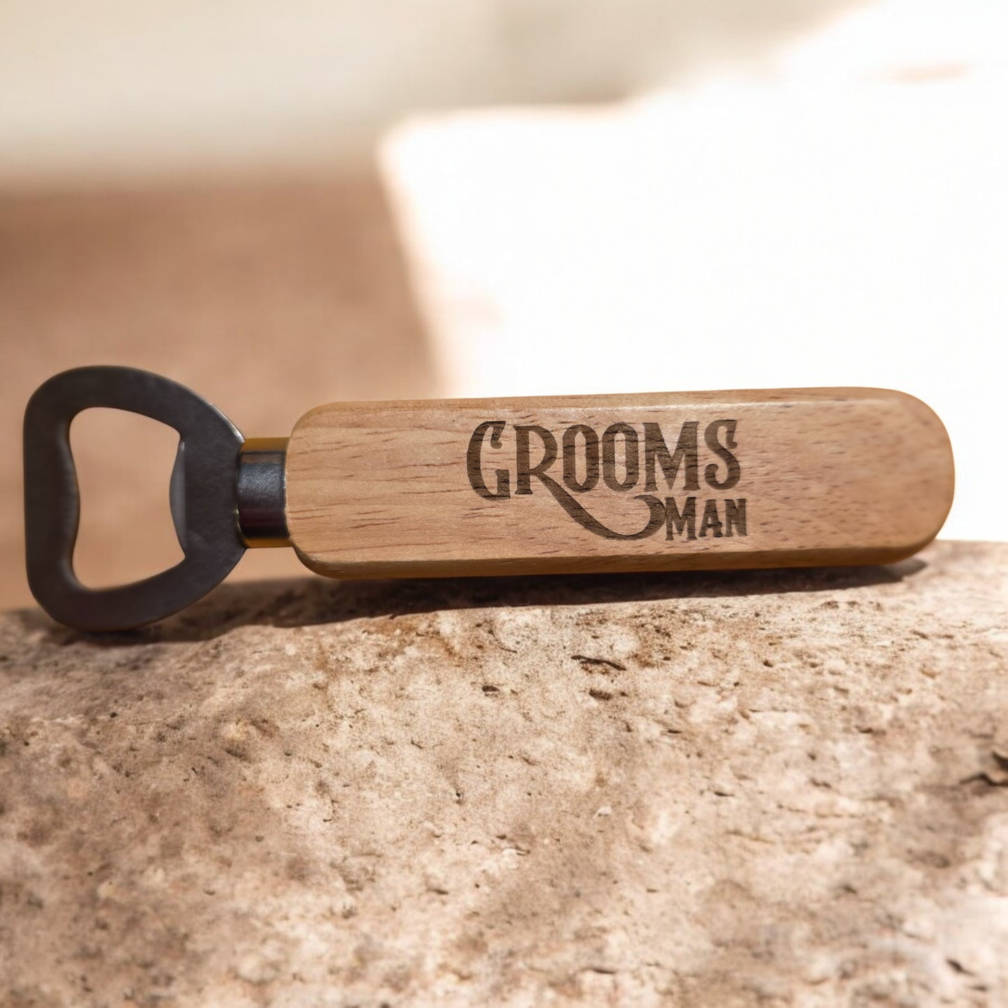 Personalized Wooden Bottle Opener