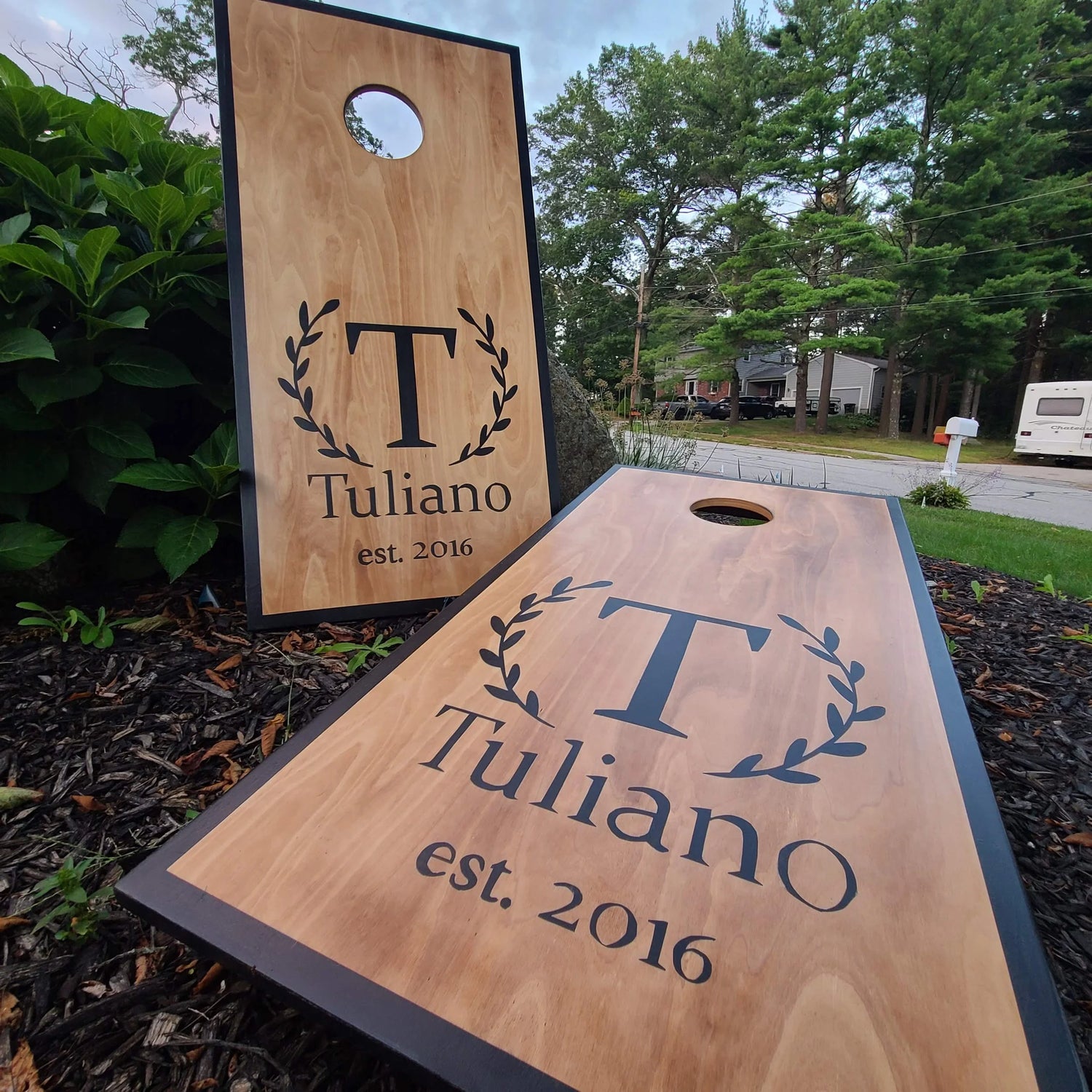 Guest Book Cornhole Boards