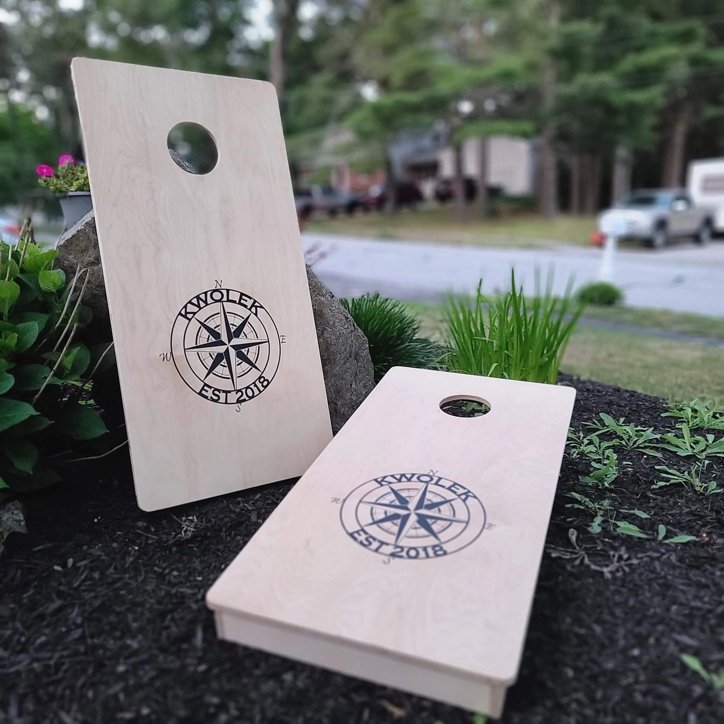 Guest Book Cornhole Boards