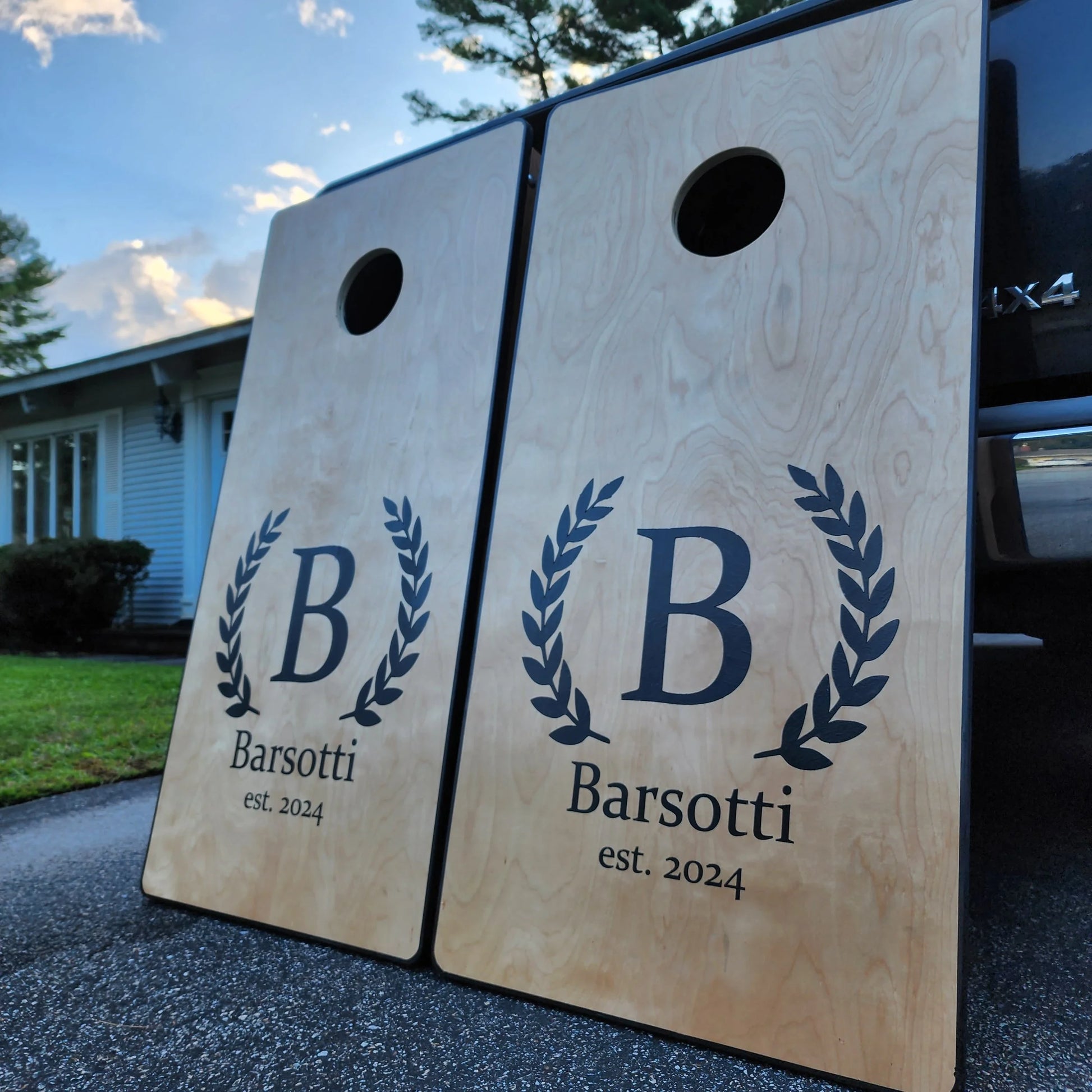 Guest Book Cornhole Boards