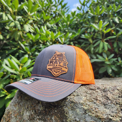 Leather Patch Trucker Hats