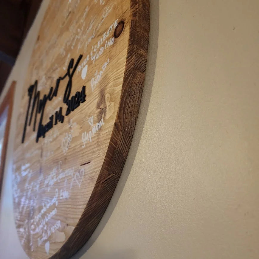 Forever Signed Guest Book