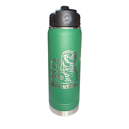 20 oz Water Bottle with Straw