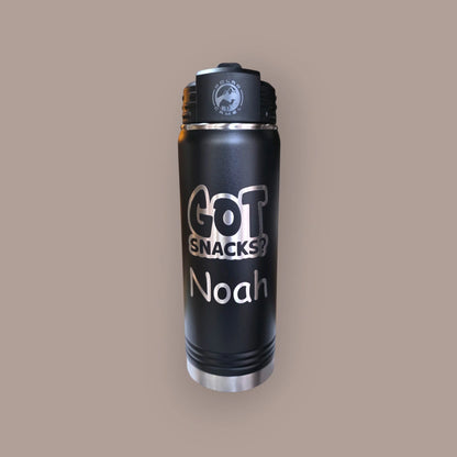 20 oz Water Bottle with Straw