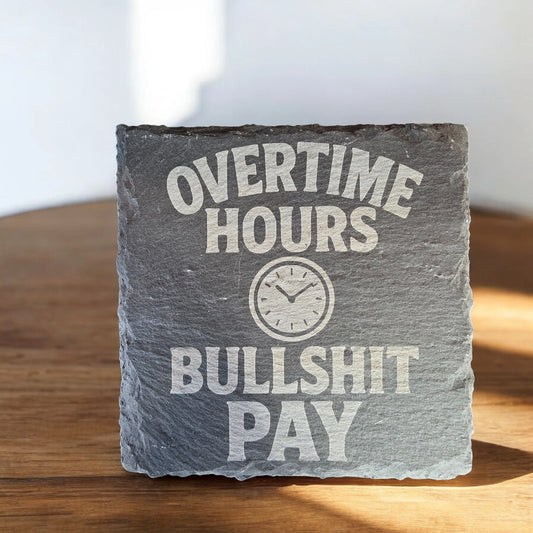 Laser Engraved Slate Coasters