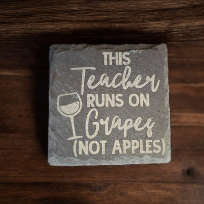 Laser Engraved Slate Coasters