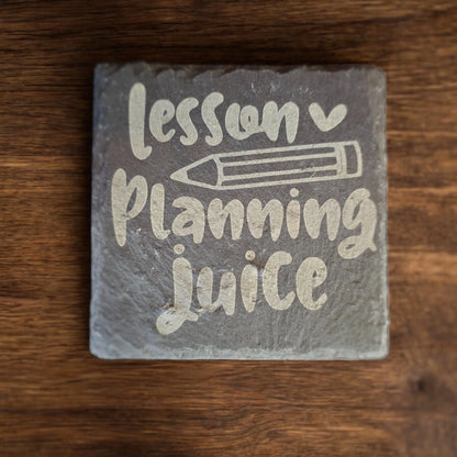 Laser Engraved Slate Coasters