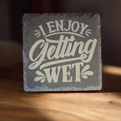 Laser Engraved Slate Coasters