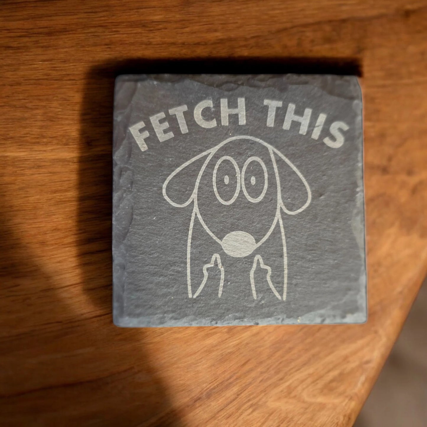 Laser Engraved Slate Coasters