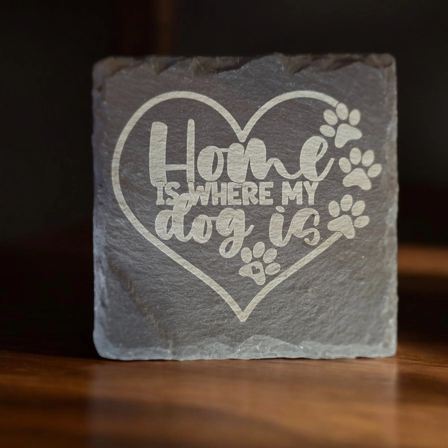 Laser Engraved Slate Coasters