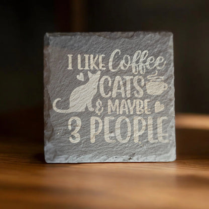 Laser Engraved Slate Coasters