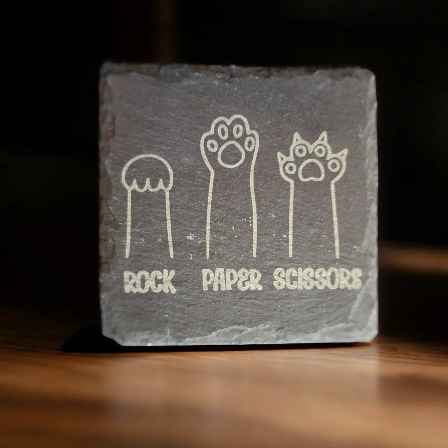 Laser Engraved Slate Coasters