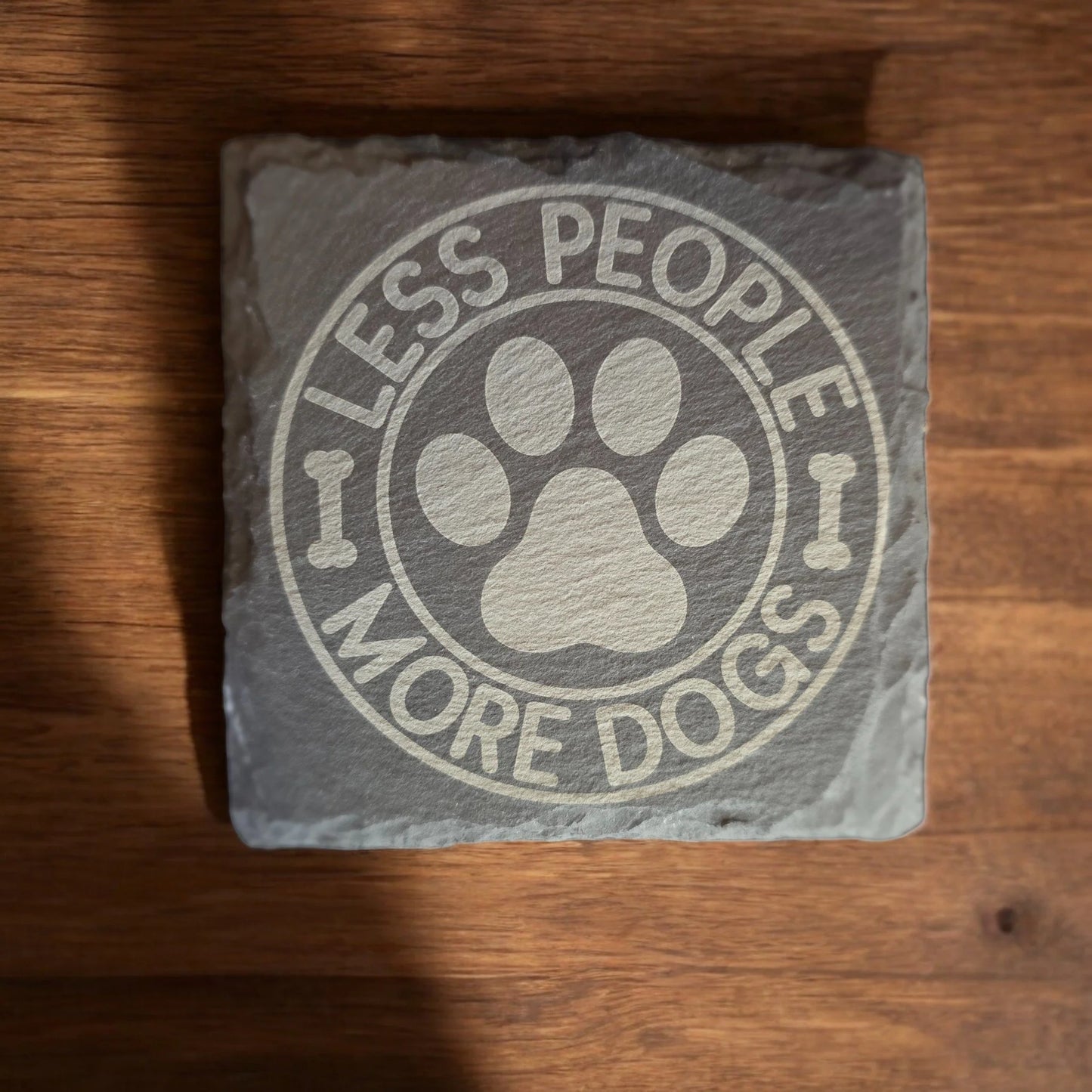 Laser Engraved Slate Coasters