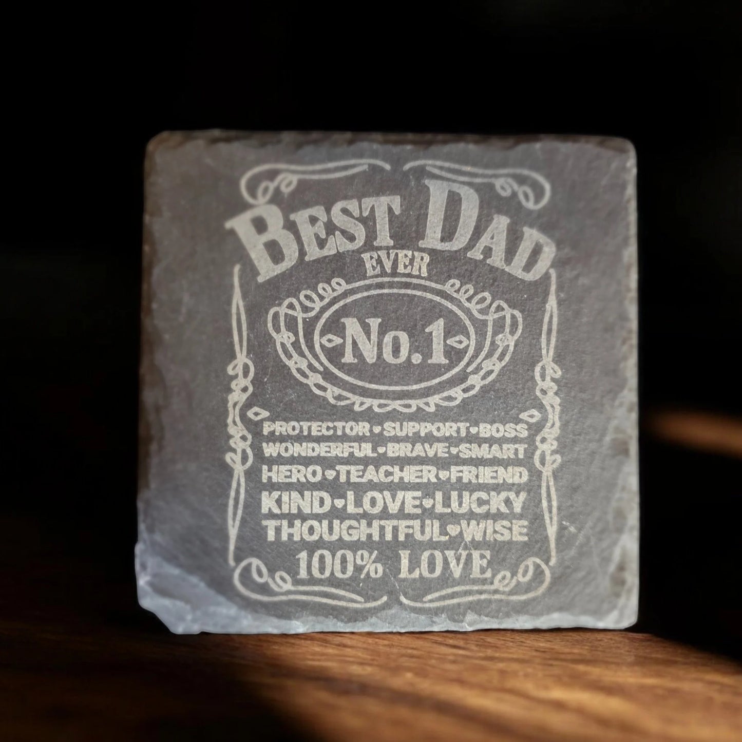 Laser Engraved Slate Coasters