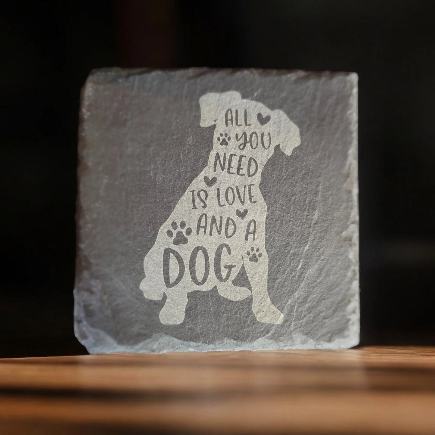Laser Engraved Slate Coasters