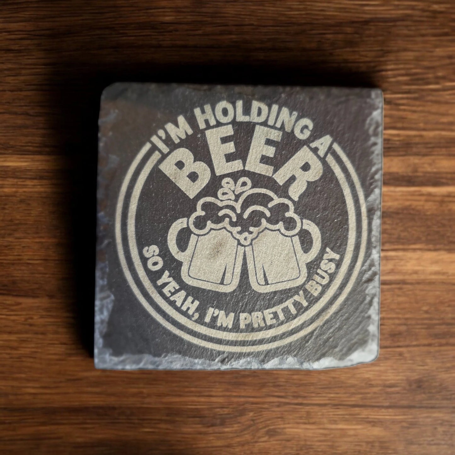 Laser Engraved Slate Coasters