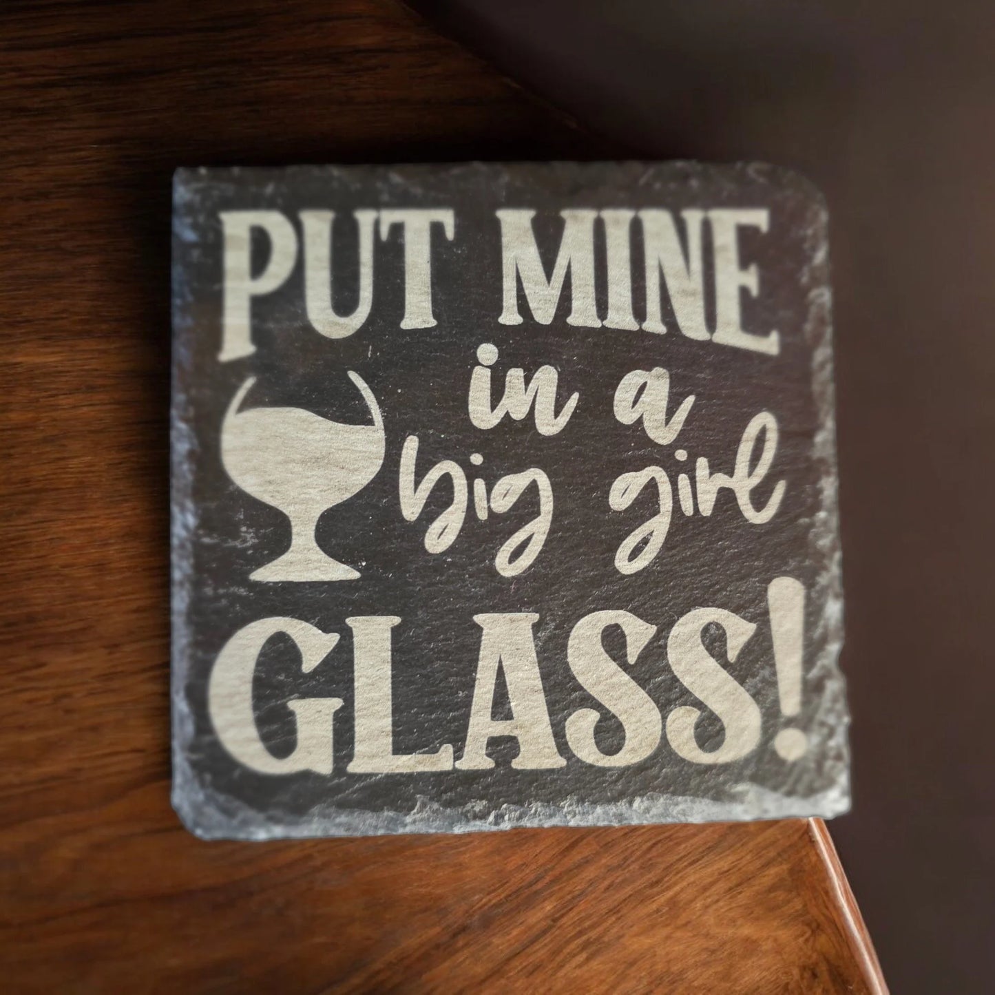 Laser Engraved Slate Coasters