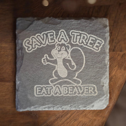 Laser Engraved Slate Coasters