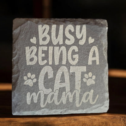 Laser Engraved Slate Coasters