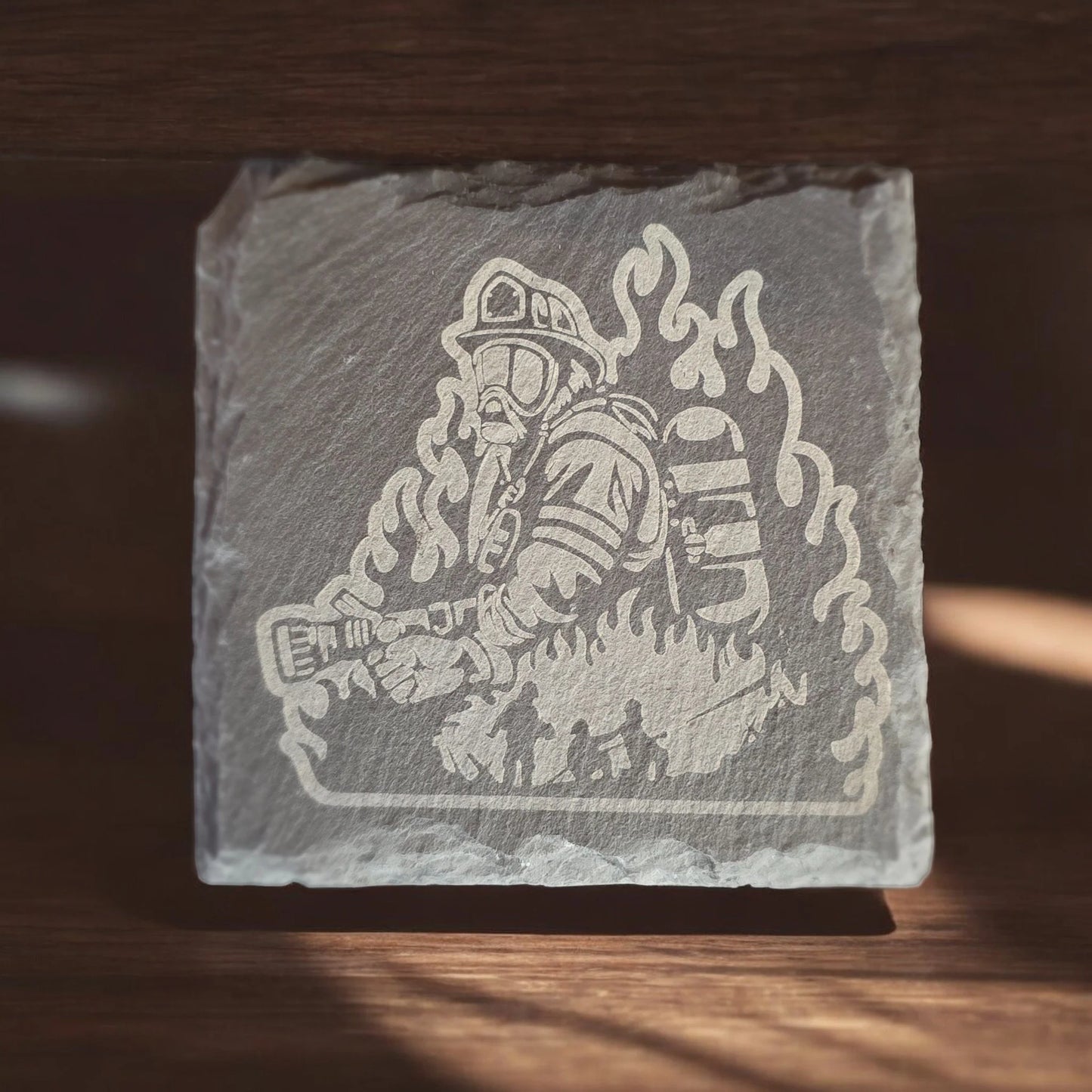 Laser Engraved Slate Coasters