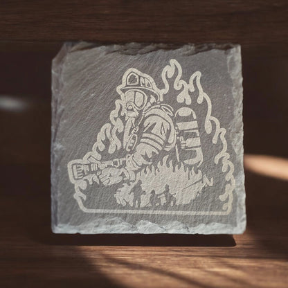 Laser Engraved Slate Coasters