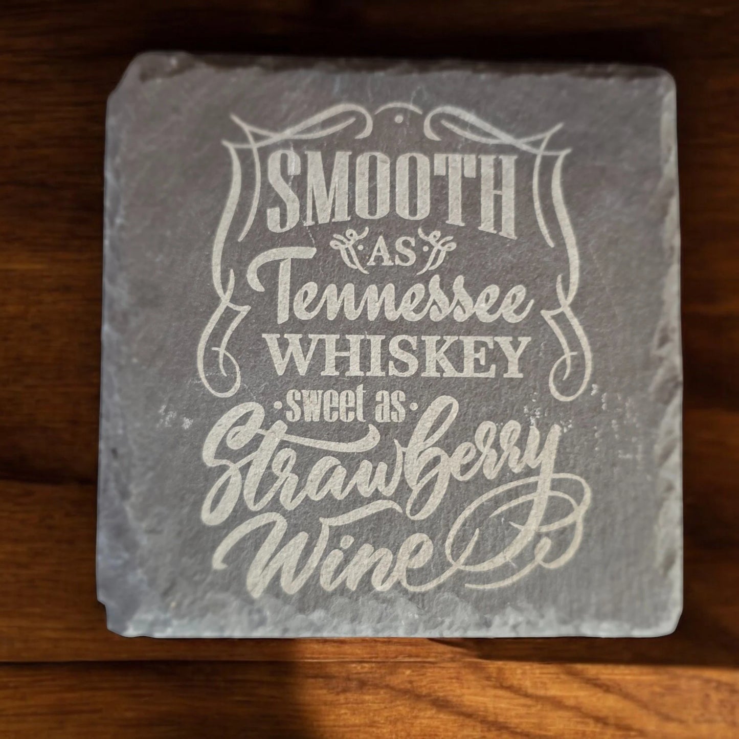 Laser Engraved Slate Coasters