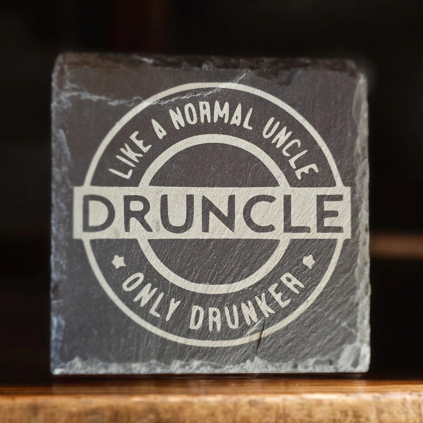 Laser Engraved Slate Coasters