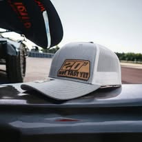 Custom Leather Patch Trucker Hats