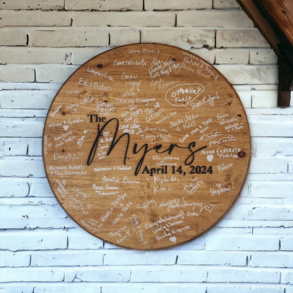 Forever Signed Guest Book