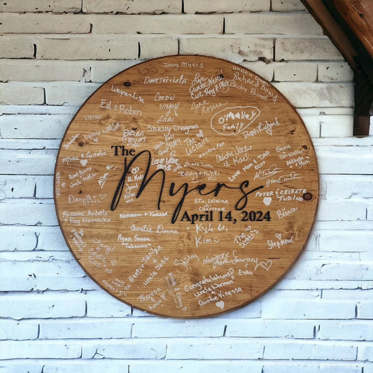 Forever Signed Guest Book