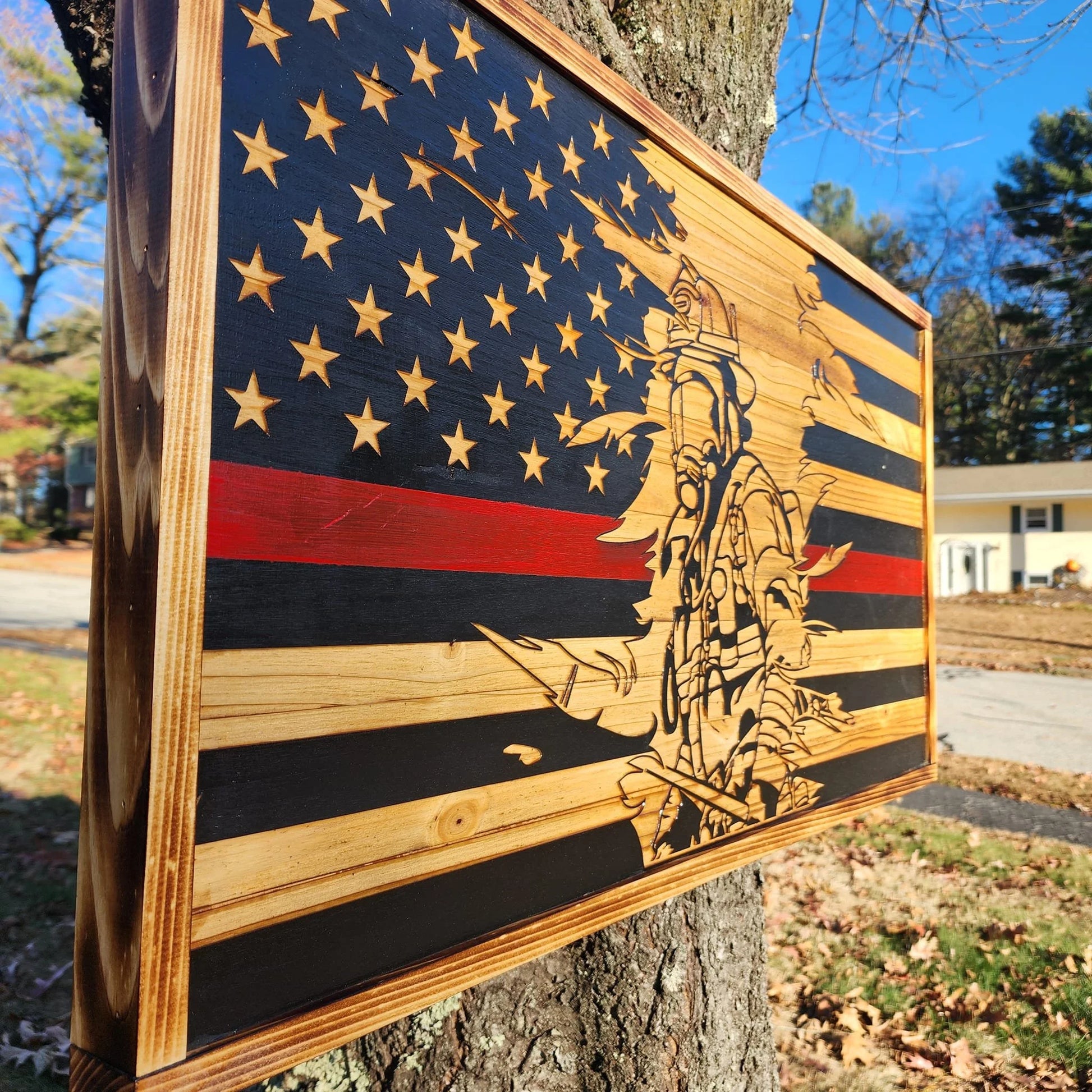 Fire Fighter Flags