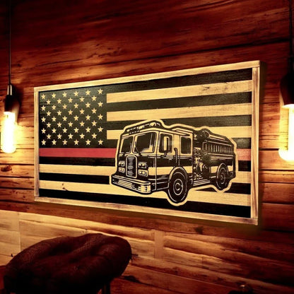 Fire Fighter Flags