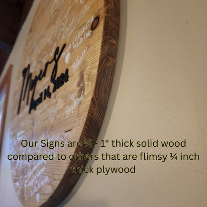 Forever Signed Guest Book