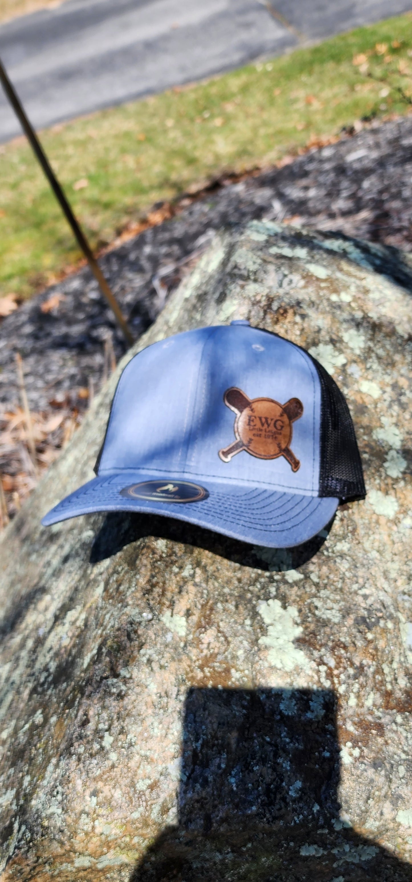 Leather Patch Trucker Hats