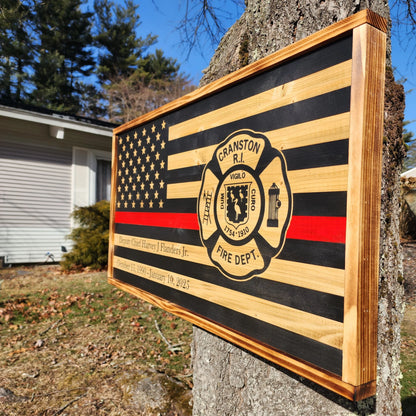 Fire Fighter Flags